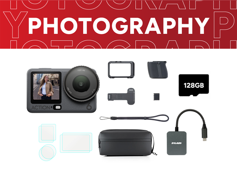 Osmo Action 6 Street Photography Bundle
